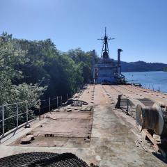 Old Military Ship