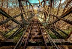 Verlassene Zugbrücke
