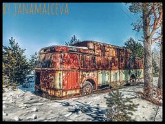 Trolleybus in the Middle of Nowhere