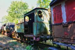 Abandoned Steam Train