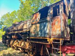 Abandoned Steam Train